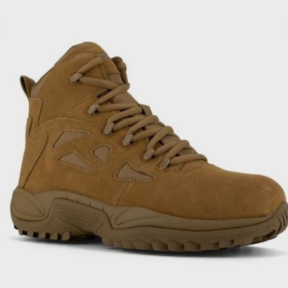 Men's Reebok 6" Rapid Response RB Composite Toe Side-Zip Boots Men's 12 Medium
